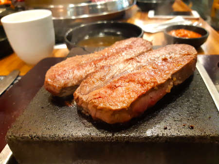 Korean beef, Korean BBQ, Korean traditional cuisineの写真素材