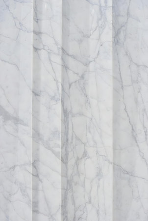 White marble texture with natural pattern for background or design art work.の素材