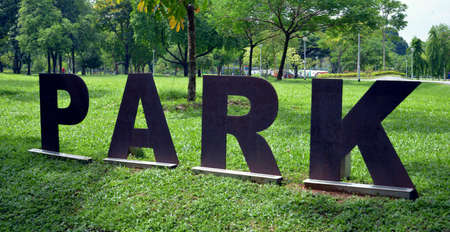 Park entranceの素材