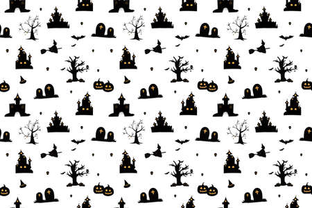 Vector illustration design for the holiday Halloweenのイラスト素材