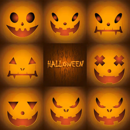 Vector illustration design for the holiday Halloweenのイラスト素材