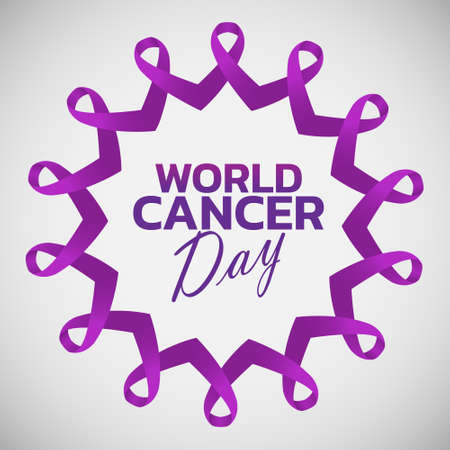 World Cancer Day concept. Vector Illustration