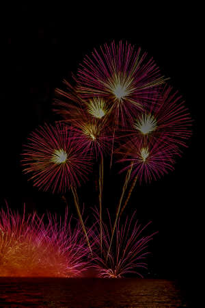 A firecracker is a small explosive device primarily designed to produce a large amount of noise.