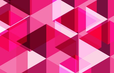 vector Hexagons on pink Abstract wallpaper patternbackground