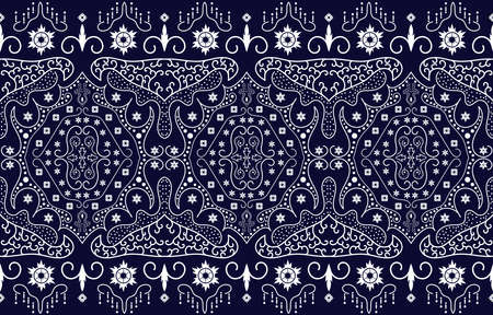 Textiles Geometric Fabric Pattern from a variety of squares.artistic design fashion grunge plaid background EP10.Design for background, carpet, wallpaper, clothing, wrapping, Batik, fabric, Vector.のイラスト素材