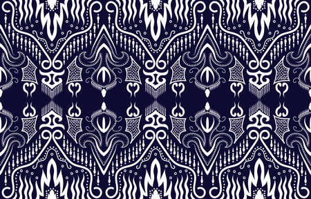 Curve pattern flowing along the line, Fabric pattern, Textile style EP.4.Used to decorate carpets, clothes, shoes, bags, curtains, textiles or otherのイラスト素材