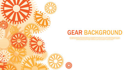 Innovations systems connecting gear devices. Future technologies in automatics cog wheel systems and computers.EP3.Hi-tech communication concept innovation background vectorのイラスト素材