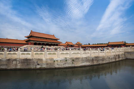 beijing forbidden city,  dynasty of the pastのeditorial素材