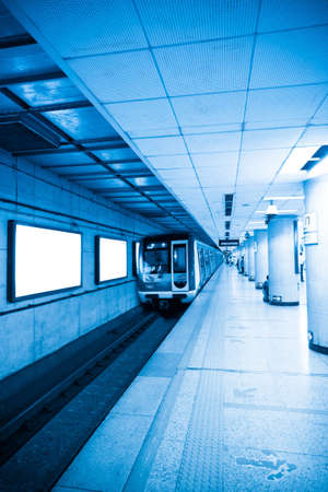 the subway station in beijing,Chinaのeditorial素材