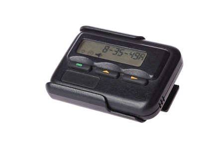 pager isolated on white background
