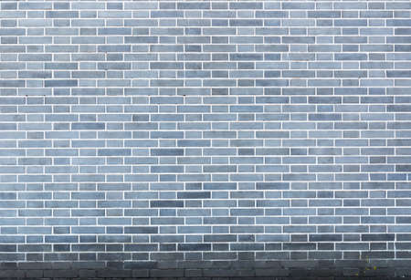 cyan brick wall on traditional ancient architectureの写真素材