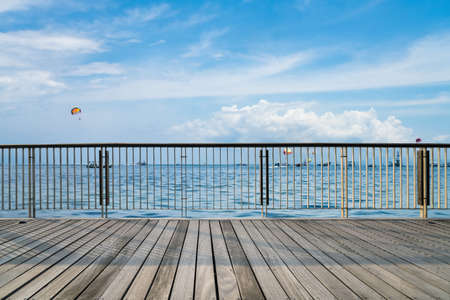seascape in bali island, indonesiaの写真素材