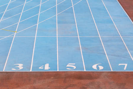 old runway closeup on stadium
