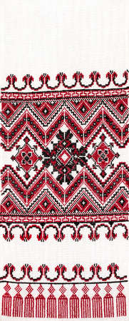 Ukrainian folk embroidery, handmade
