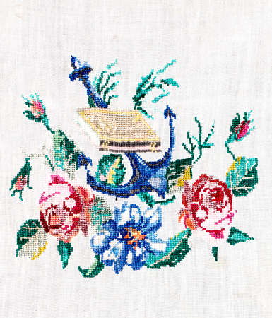 embroidery, art, handicraft
