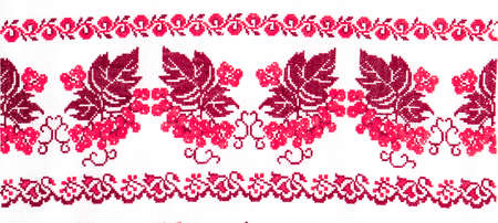 Handmade embroidery, folk arts and crafts