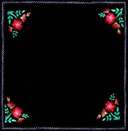 Ukrainian folk embroidery, handmade