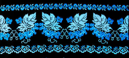 Handmade embroidery, folk arts and craftsの写真素材