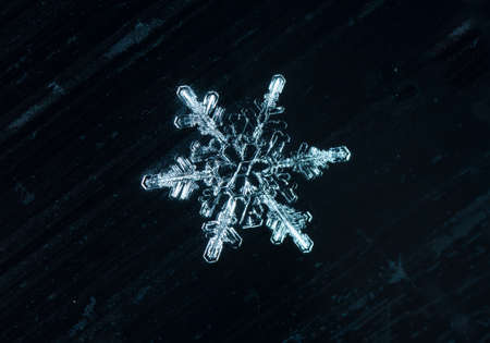 natural snowflakes, photo real snowflakes during a snowfall