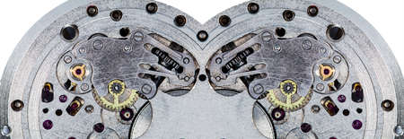 open clockwork, gearsの写真素材