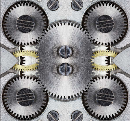 clockwork old mechanical pocket watch, high resolution and detail