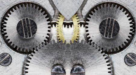 clockwork old mechanical pocket watch, high resolution and detail