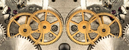 clockwork mechanical watch, high resolution and detail