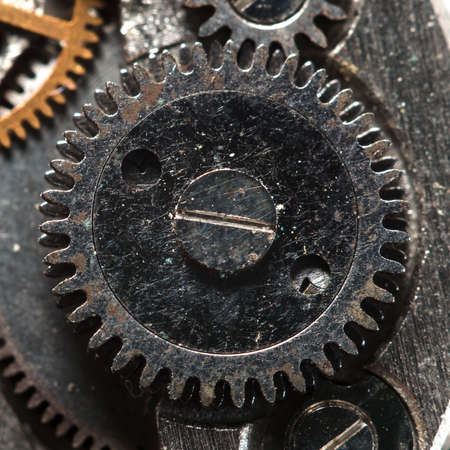 clockwork mechanical watch, high resolution and detail