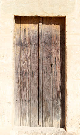 old wooden doorの写真素材