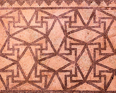 mosaic in closeup shotの写真素材