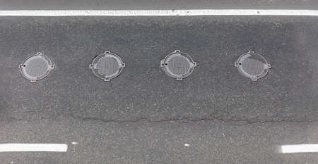 texture of asphalt, seamless texture, pavement, tile horizontal and verticalの写真素材