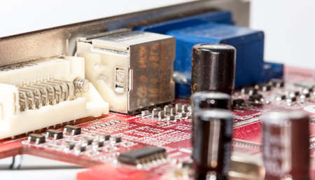 old radio chipの写真素材