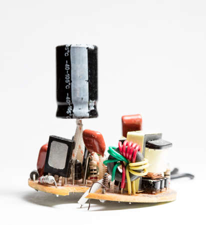 old radio chipの写真素材