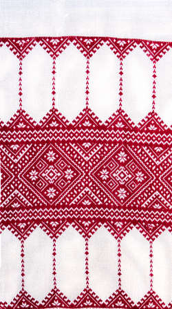 Handmade embroidery, folk arts and crafts