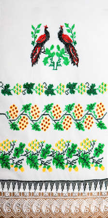 Handmade embroidery, folk arts and crafts