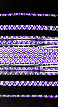 Handmade embroidery, folk arts and craftsの写真素材