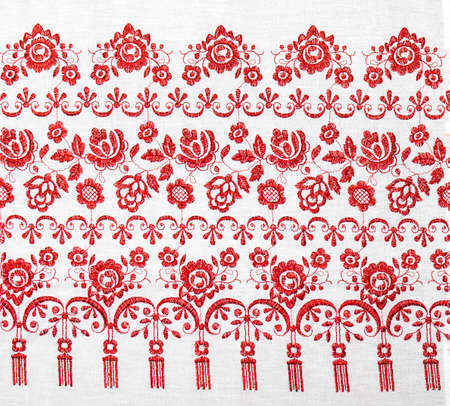 Ukrainian folk embroidery, handmade