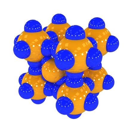 molecule, 3D illustration