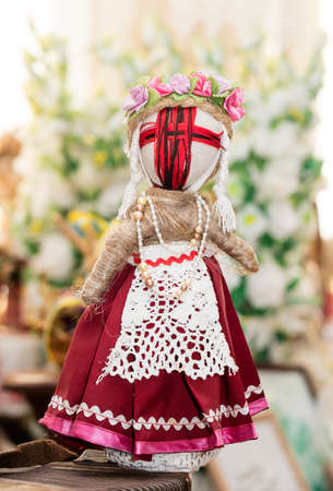 Doll - amulet, motankaの写真素材