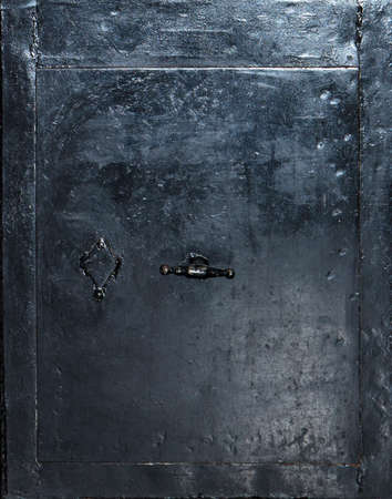 old metal safeの写真素材