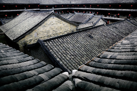 Meizhou Taian Pavilion of the Dapu Museumのeditorial素材