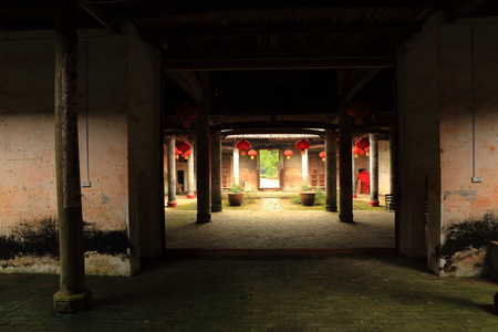 Jiangxi Diaoyuan Villageのeditorial素材