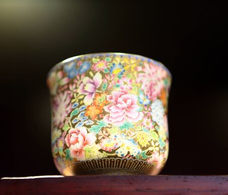 Traditional porcelain cupのeditorial素材