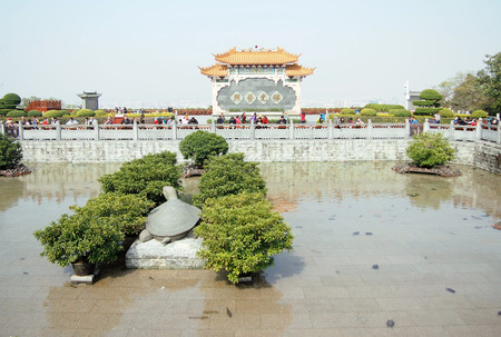 Shenzhen Phoenix mountain templeのeditorial素材