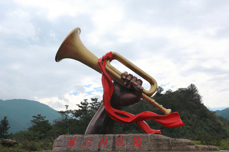 Sculpture in Jinggangshan, Jiangxi