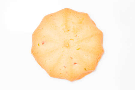 Cookies on a white background.の写真素材