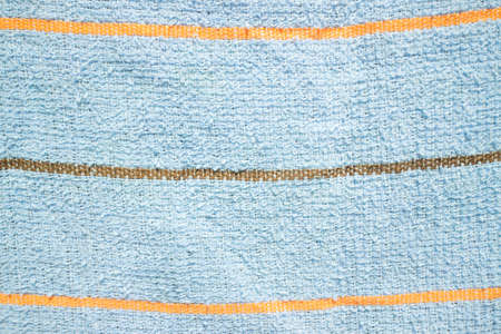 Blue fabric texture for background.の写真素材