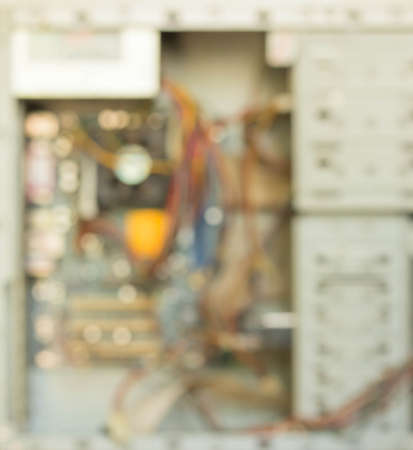 Photos motherboard out of focus.の写真素材