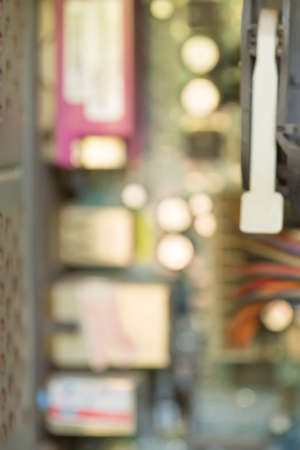 Photos motherboard out of focus.の写真素材