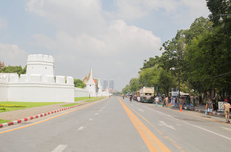 Bangkok, Thailand - November 20 : Wat Phra Kaew historic sites in the Thailand on November 20, 2016.のeditorial素材